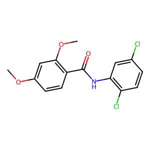 N-(2,5-二氯苯基)-2,4-二甲氧基苯甲酰胺 structure