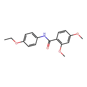N-(4-ethoxyphenyl)-2,4-dimethoxybenzamide structure
