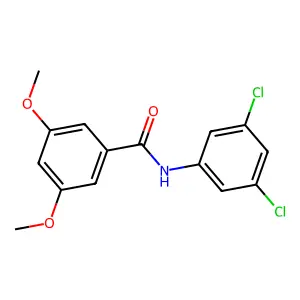 N-(3,5-dichlorophenyl)-3,5-dimethoxybenzamide structure