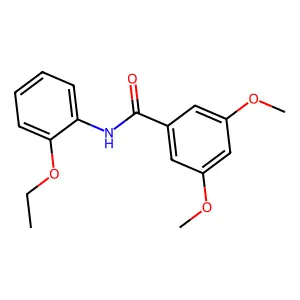 N-(2-ethoxyphenyl)-3,5-dimethoxybenzamide structure