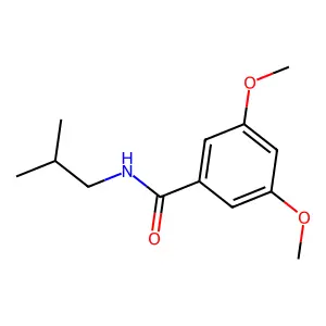 N-异丁基-3,5-二甲氧基苯甲酰胺 structure