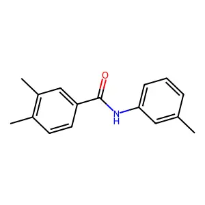 3,4-dimethyl-N-(3-methylphenyl)benzamide structure
