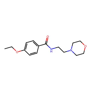 4-ethoxy-N-(2-morpholin-4-ylethyl)benzamide structure