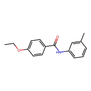4-乙氧基-N-(3-甲基苯基)苯甲酰胺 structure