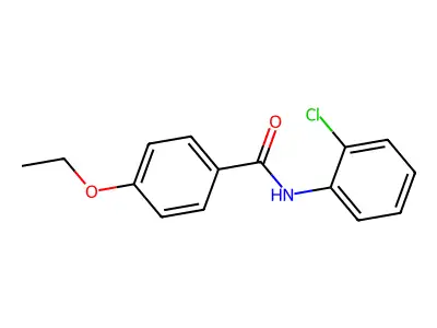 N-(2-氯苯基)-4-乙氧基苯甲酰胺 structure