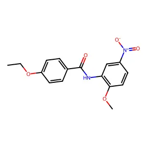 4-ethoxy-N-(2-methoxy-5-nitrophenyl)benzamide structure