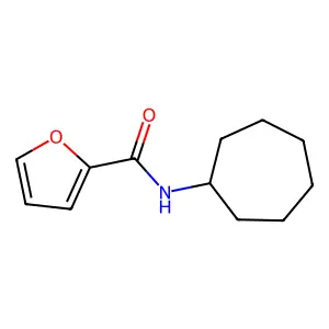 N-环庚基呋喃-2-甲酰胺 structure