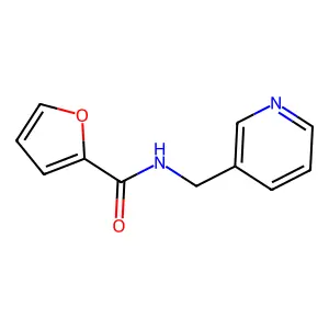 N-(pyridin-3-ylmethyl)furan-2-carboxamide structure