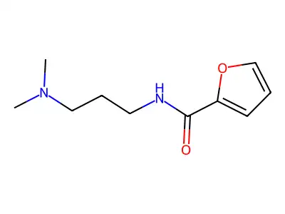 N-[3-(dimethylamino)propyl]furan-2-carboxamide structure