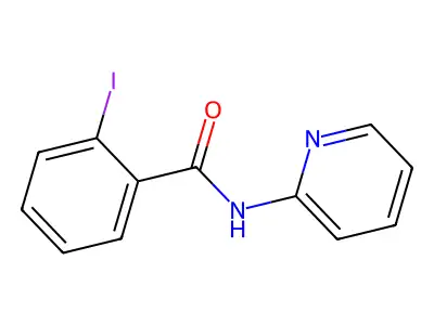 2-iodo-N-(pyridin-2-yl)benzamide structure