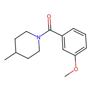 3-Methoxyphenyl 4-methylpiperidyl ketone structure