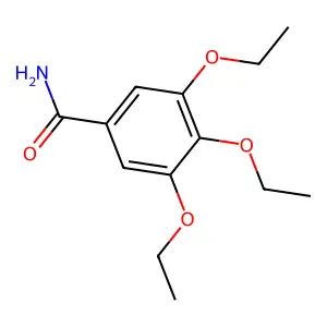 3,4,5-Triethoxybenzamide structure