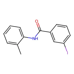 3-iodo-N-(2-methylphenyl)benzamide structure