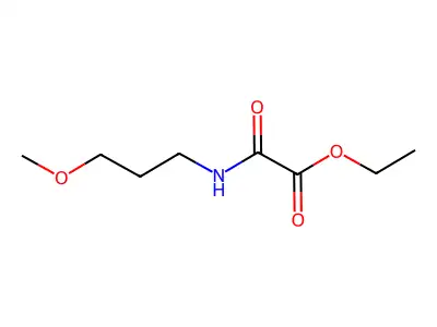 Ethyl [(3-methoxypropyl)amino](oxo)acetate structure