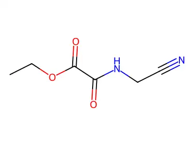 Ethyl 2-((cyanomethyl)amino)-2-oxoacetate structure