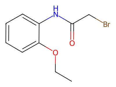 2-bromo-N-(2-ethoxyphenyl)acetamide structure