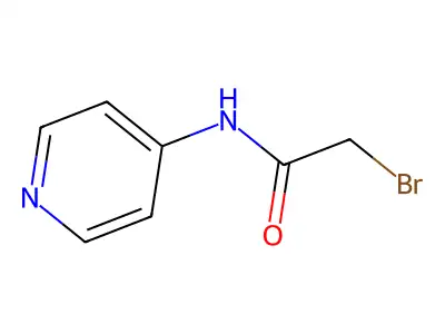 2-Bromo-N-4-pyridinylacetamide structure