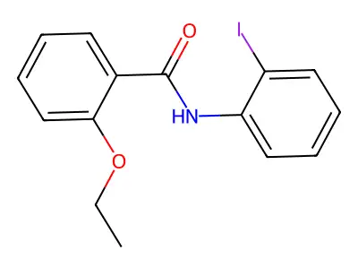 2-ethoxy-N-(2-iodophenyl)benzamide structure