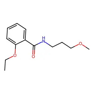 2-ethoxy-N-(3-methoxypropyl)benzamide structure