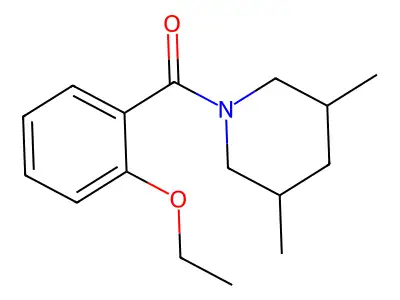 (3,5-Dimethylpiperidino)(2-ethoxyphenyl)methanone structure