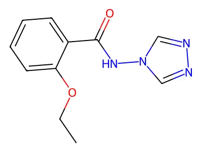 2-ethoxy-N-(4H-1,2,4-triazol-4-yl)benzamide structure