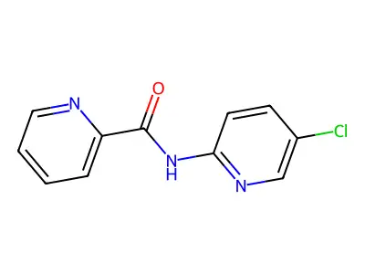 N-(5-chloropyridin-2-yl)pyridine-2-carboxamide structure