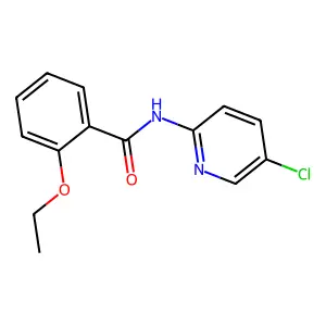 N-(5-氯吡啶-2-基)-2-乙氧基苯甲酰胺 structure