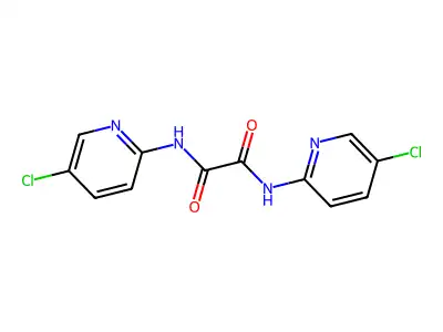 N1,N2-Bis(5-chloro-2-pyridinyl) Ethanediamide structure