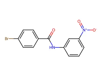 4-bromo-N-(3-nitrophenyl)benzamide structure