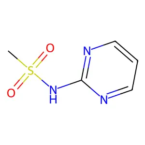 N-2-嘧啶基甲磺酰胺 structure