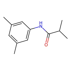 N-(3,5-dimethylphenyl)-2-methylpropanamide structure