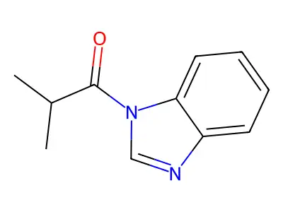1-(1H-Benzo[d]imidazol-1-yl)-2-methylpropan-1-one structure