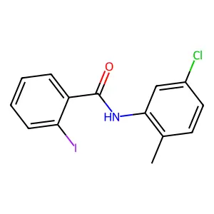 N-(5-Chloro-2-methylphenyl)-2-iodobenzamide structure