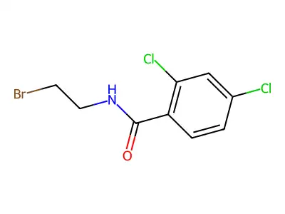 N-(2-bromoethyl)-2,4-dichlorobenzamide structure