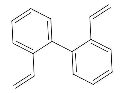 1,1'-Biphenyl, 2,2'-diethenyl- structure