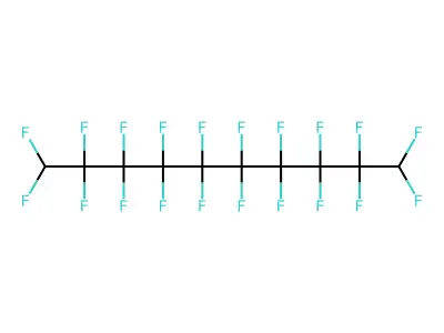 1H,10H-Perfluorodecane structure