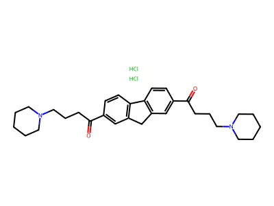 2-Benzyl-2-(4-chlorophenyl)hexanoic acid structure