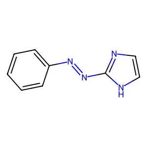 2-(Phenylazo)-1H-imidazole structure