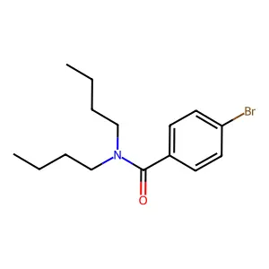 Benzamide, N,N-dibutyl-4-bromo- structure