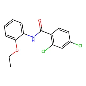 2,4-Dichloro-N-(2-ethoxyphenyl)benzamide structure