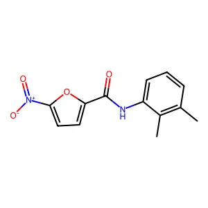 N-(2,3-dimethylphenyl)-5-nitrofuran-2-carboxamide structure