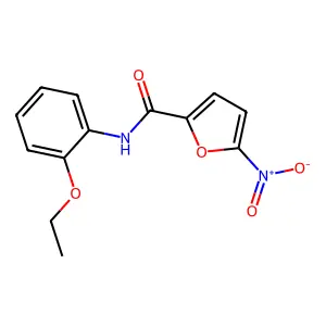 N-(2-ethoxyphenyl)-5-nitrofuran-2-carboxamide structure