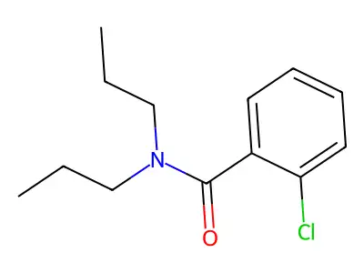 2-氯-N,N-二丙基苯甲酰胺 structure