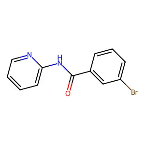 3-bromo-N-(pyridin-2-yl)benzamide structure