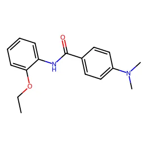 4-(Dimethylamino)-N-(2-ethoxyphenyl)benzamide structure