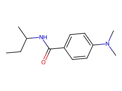 N-(sec-butyl)-4-(dimethylamino)benzamide structure