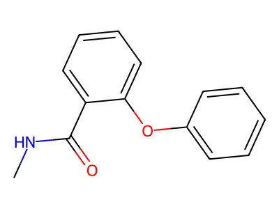 N-methyl-2-phenoxybenzamide structure