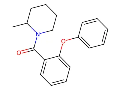 (2-Methylpiperidin-1-yl)(2-phenoxyphenyl)methanone structure