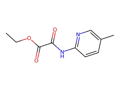 Ethyl-2-(5-methylpyridin-2-ylamino)-2-oxoacetate structure