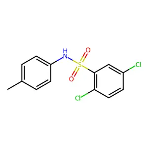 N-(4-{[(2,5-dichlorophenyl)sulfonyl]amino}phenyl)acetamide structure